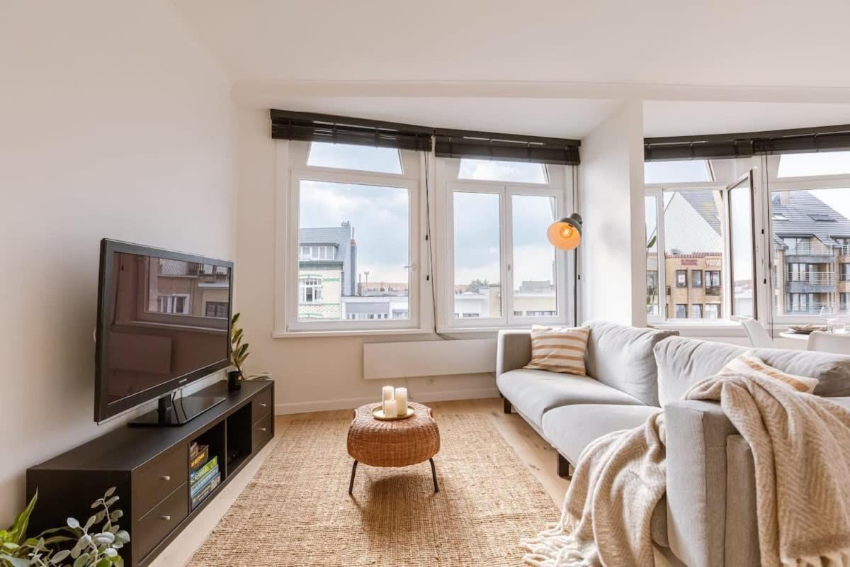 Huswell - Brand New Apartment Near The Beach Blankenberge Luaran gambar